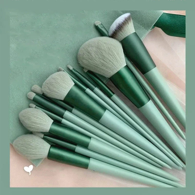 13Pcs Soft Fluffy Makeup Brushes Set for Cosmetics Tools