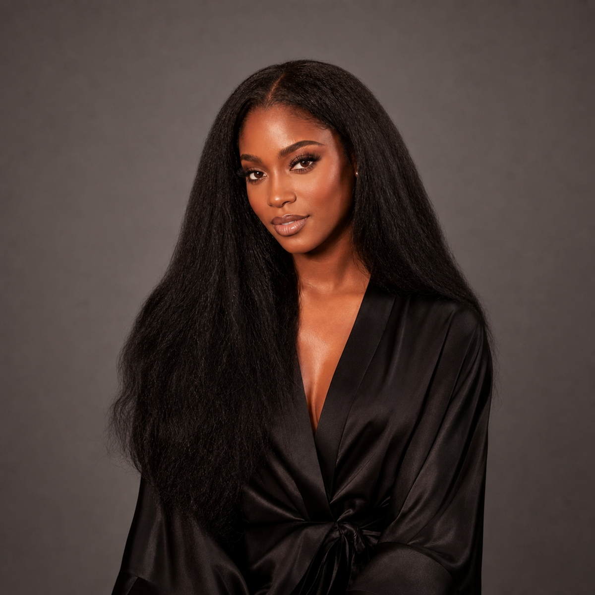 Raw Kinky Straight K Tip Hair Bundles Keratin Tipped Ends