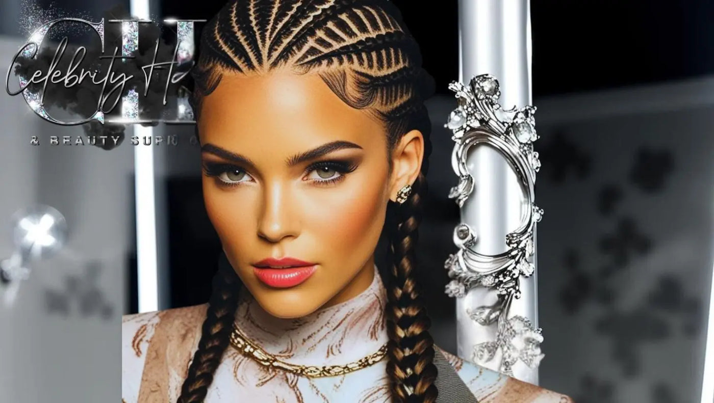 BRAIDED WIGS, BRAIDING HAIR, LOCS, & HAIR EXTENSIONS Celebrity Hair & Beauty