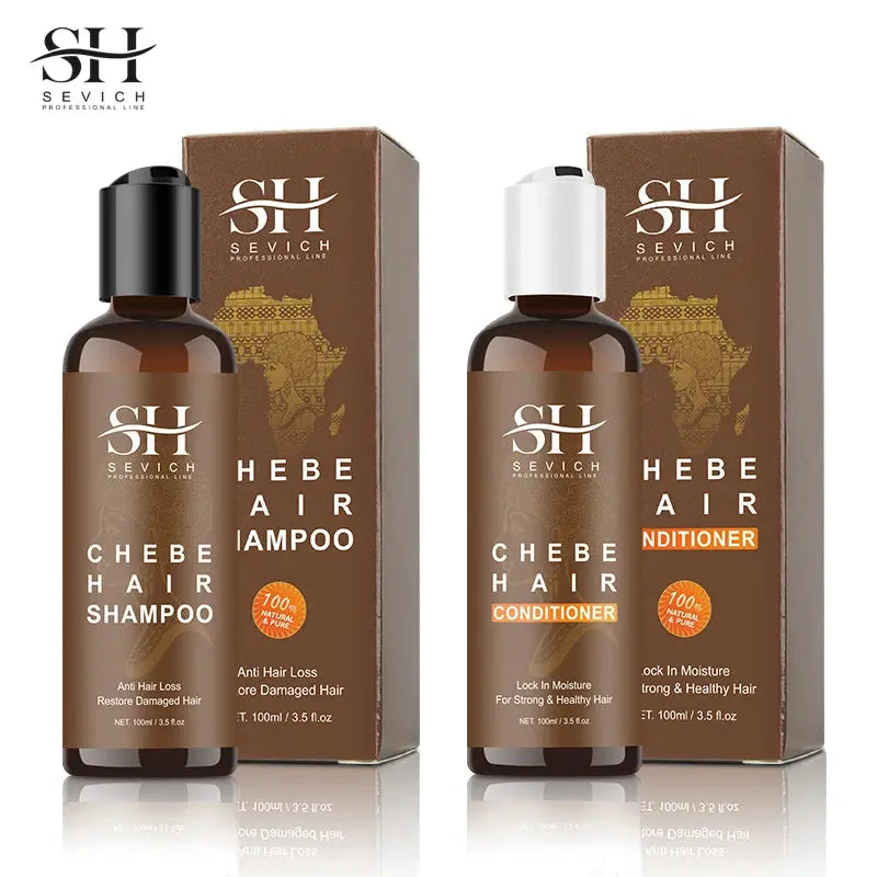 100ml Chebe Anti Hair Loss Shampoo and Conditioner Sevich