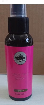 Lace Tint Spray for Wigs and Liners Natural Look Quick Application.