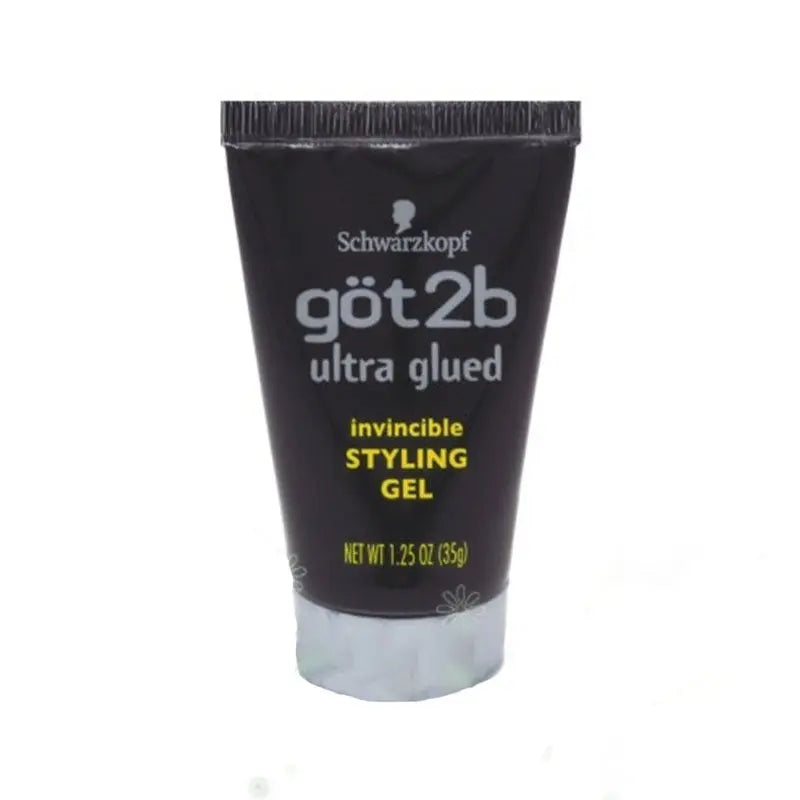 Waterproof hair styling gel Dark grey 35g
