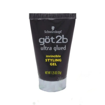 Waterproof hair styling gel Dark grey 35g