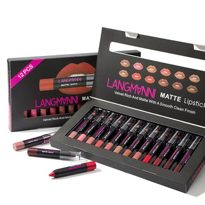 Vibrant 12 Lipstick Sets for Every Occasion and Style