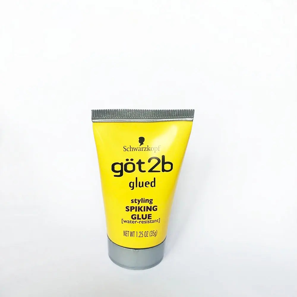 Waterproof hair styling gel Yellow 35g