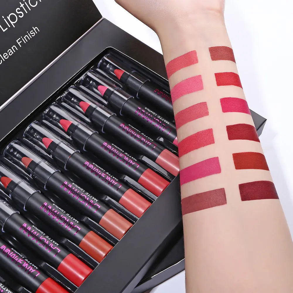 Vibrant 12 Lipstick Sets for Every Occasion and Style