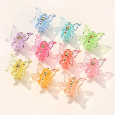 10/20/30Pcs New Colorful Butterfly Mini Hair Clip Accessories 3875-11 20pcs