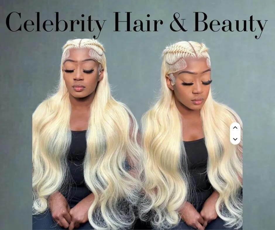 613 Body Wave Lace Frontal 180 Density Celebrity Hair & Beauty
