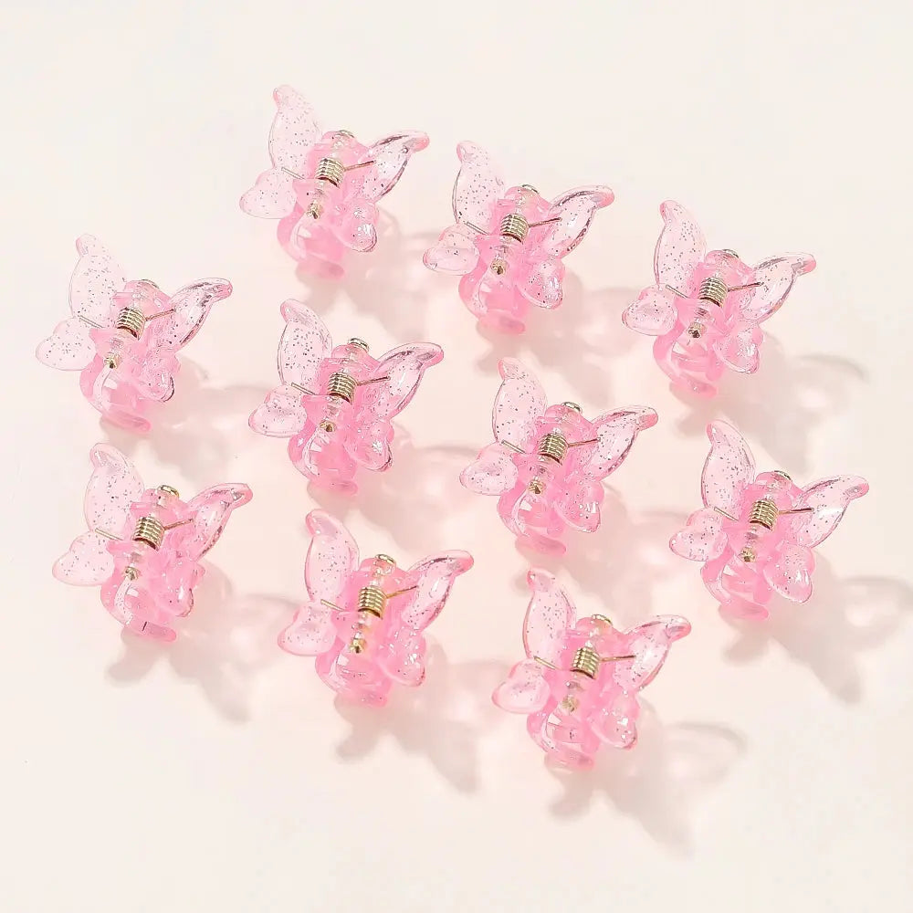 10/20/30Pcs New Colorful Butterfly Mini Hair Clip Accessories 3875-3 20pcs