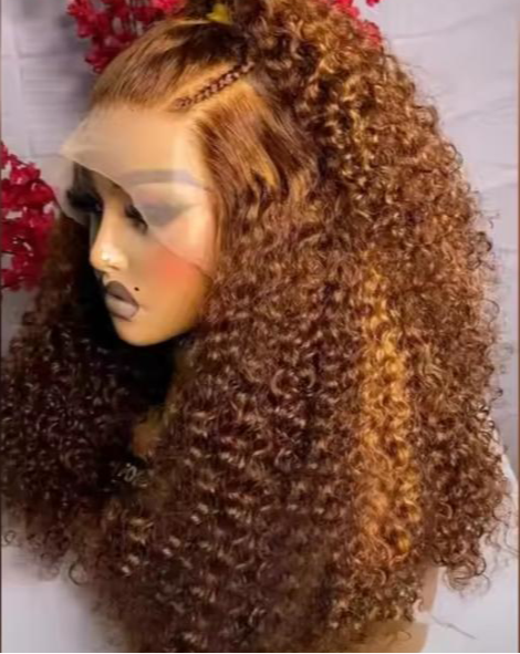 250% Density Pixie Curly Raw Human Hair 99J Ombre Blend