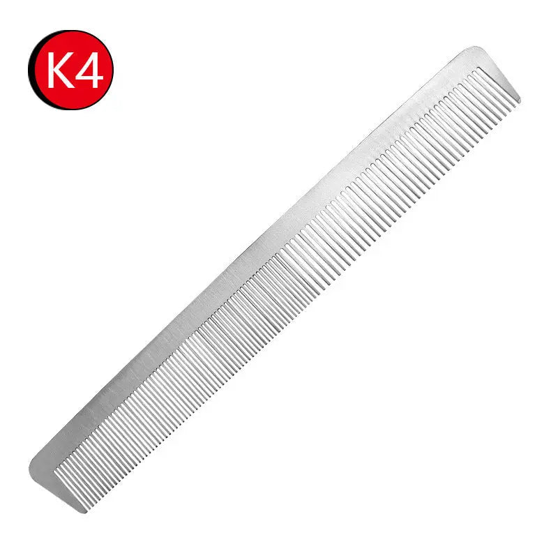 Stainless Steel Hair Salon Professional Hair Cutting Comb K4