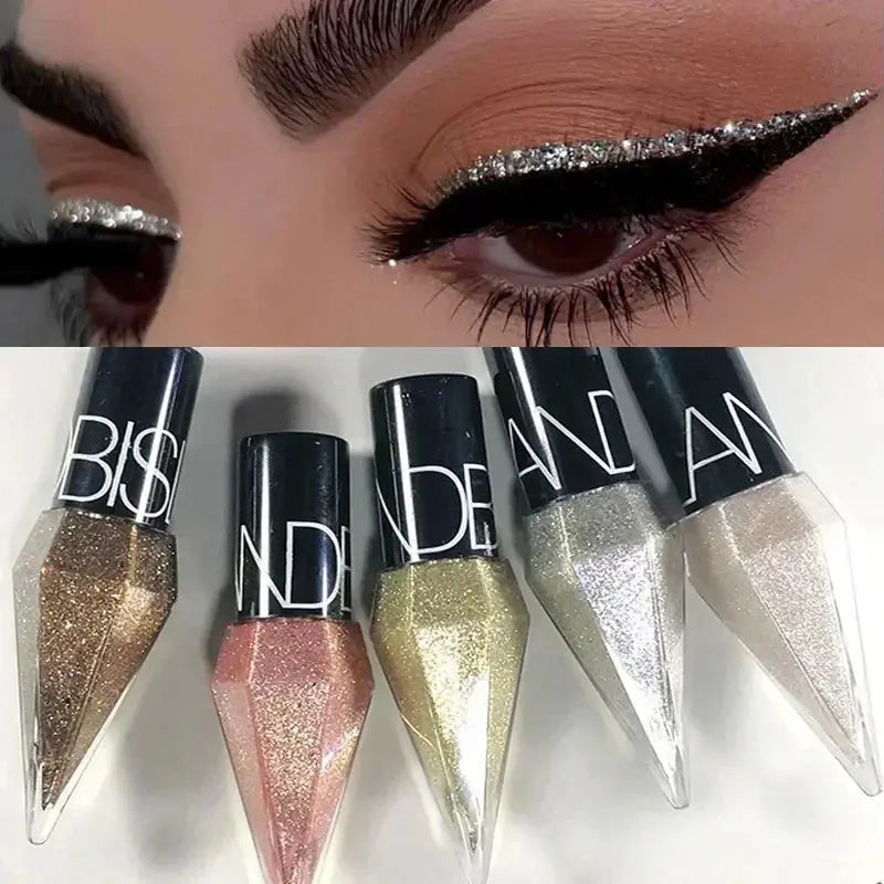 Sweat-proof Eyeliner 5-color Liquid Eye Shadow Maquillage Professional Makeup Tools Celebrity Hair & Beauty