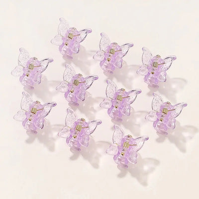 10/20/30Pcs New Colorful Butterfly Mini Hair Clip Accessories 3875-1 20pcs