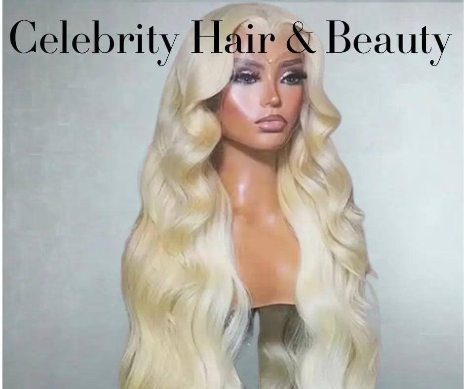 613 Body Wave Lace Frontal 180 Density Celebrity Hair & Beauty