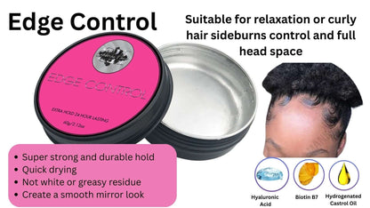 Edge Control Gel - Pro Maximum Hold and Shine.
