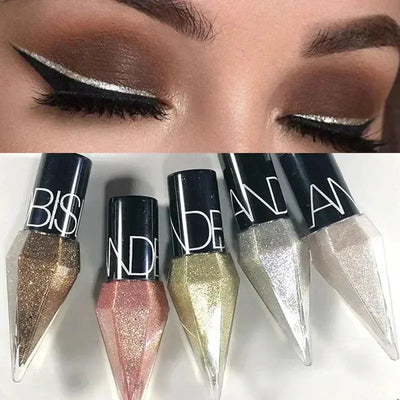 Sweat-proof Eyeliner 5-color Liquid Eye Shadow Maquillage Professional Makeup Tools Celebrity Hair & Beauty