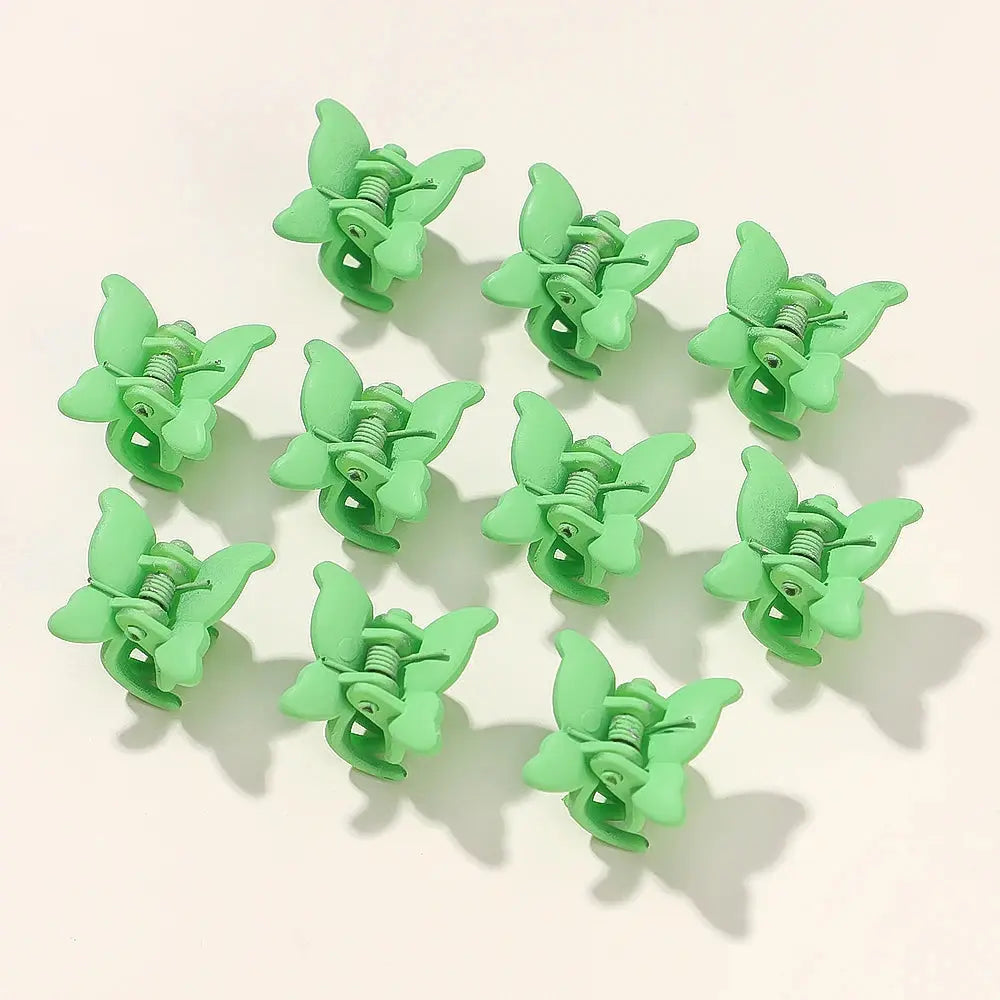 10/20/30Pcs New Colorful Butterfly Mini Hair Clip Accessories 3875-30 20pcs