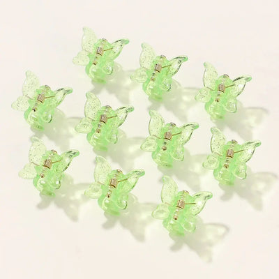 10/20/30Pcs New Colorful Butterfly Mini Hair Clip Accessories 3875-8 30pcs