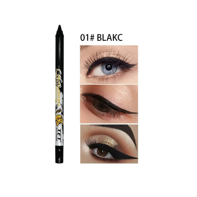 Colorful Long-lasting Eyeliner Pencil Waterproof Quick-dry No Blooming Blue Pink Eye Liner Pen Eyes Makeup Cosmetics Tools 1
