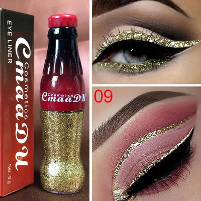 Glitter Liquid Eyeliner Waterproof Long Lasting Diamond Durable Shiny Sequins Eye Pencil 09