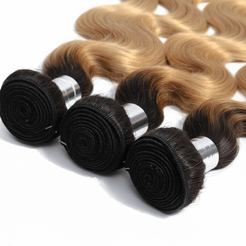 Ombre 1b to 27 Body Wave Premium Virgin Hair Bundles.