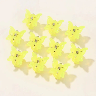 10/20/30Pcs New Colorful Butterfly Mini Hair Clip Accessories 3875-18 10pcs