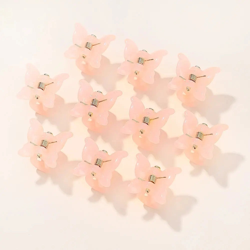 10/20/30Pcs New Colorful Butterfly Mini Hair Clip Accessories 3875-17 20pcs