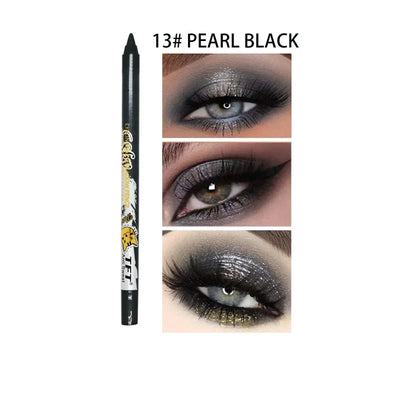 Colorful Long-lasting Eyeliner Pencil Waterproof Quick-dry No Blooming Blue Pink Eye Liner Pen Eyes Makeup Cosmetics Tools 13