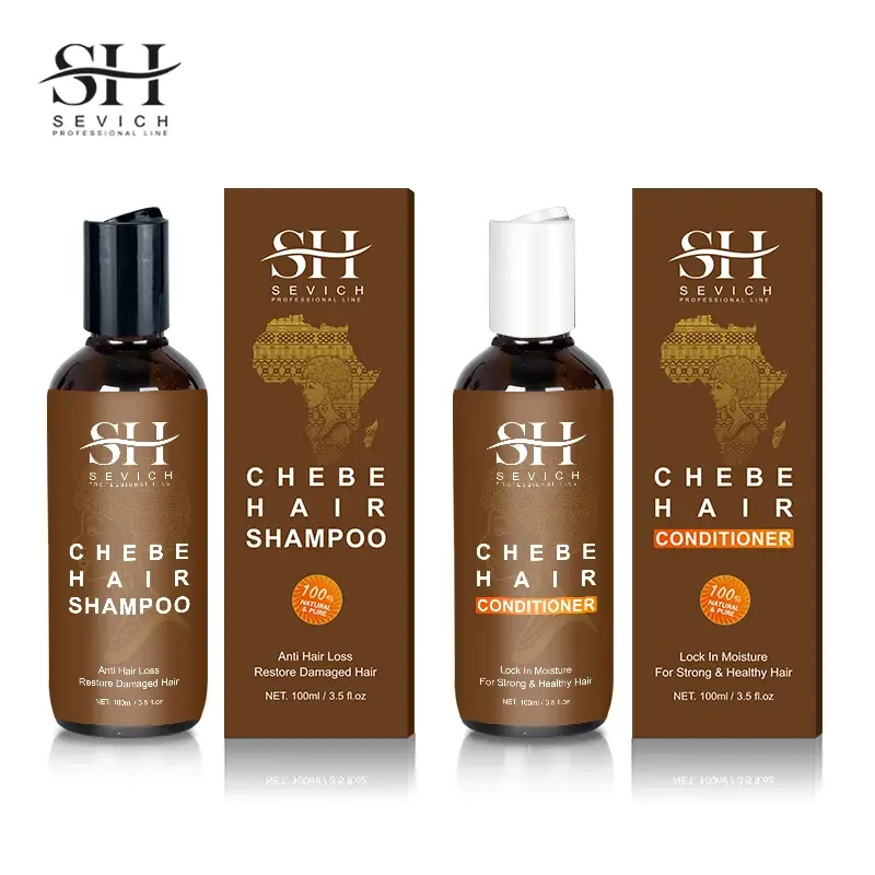100ml Chebe Anti Hair Loss Shampoo and Conditioner Sevich hair growth set