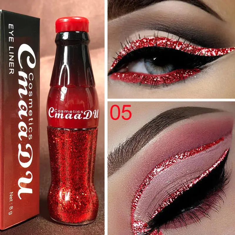 Glitter Liquid Eyeliner Waterproof Long Lasting Diamond Durable Shiny Sequins Eye Pencil 05