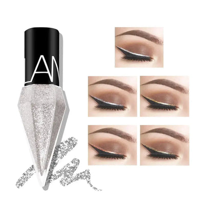 Sweat-proof Eyeliner 5-color Liquid Eye Shadow Maquillage Professional Makeup Tools Celebrity Hair & Beauty