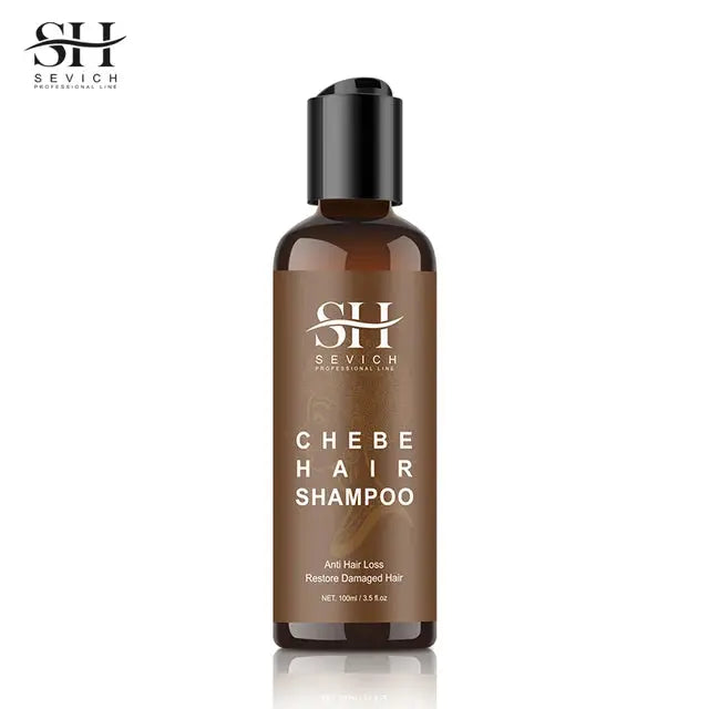 Chebe New Set African Traction Alopecia Treatment Crazy Hair Growth Oil Spray Edge Control Hair Styling Braiding Gel Wax Sevich Hair shampoo 100ml