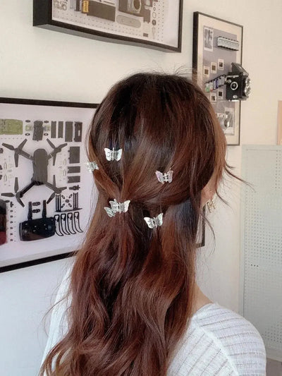 Korean Sweet Butterfly Flower Hair Clips 1-20pcs Celebrity Hair & Beauty