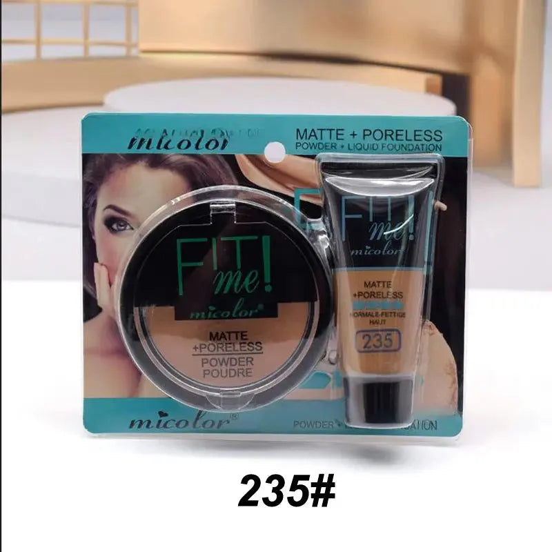 24ML Fit Me Foundation Make Up For Black Women Skin FIT-235 kit