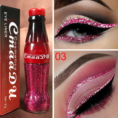 Glitter Liquid Eyeliner Waterproof Long Lasting Diamond Durable Shiny Sequins Eye Pencil 03