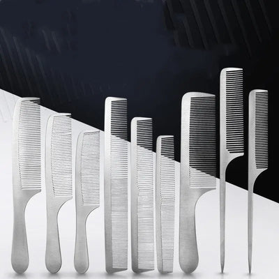 Stainless Steel Hair Salon Professional Hair Cutting Comb