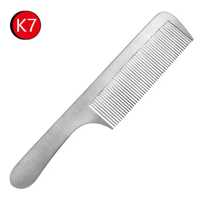 Stainless Steel Hair Salon Professional Hair Cutting Comb K7