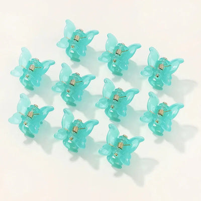 10/20/30Pcs New Colorful Butterfly Mini Hair Clip Accessories 3875-20 20pcs