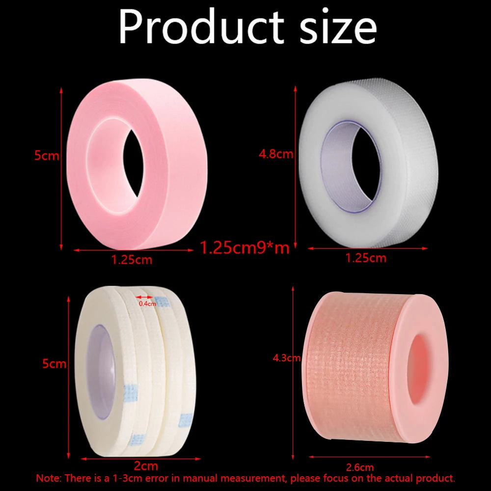 1/3/5 Rolls Eyelashes Extension Tape PE Adhesive Tools
