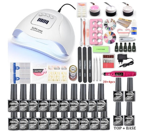 80W Nail Phototherapy Machine Set 80W SUNX5 plus 20pcs