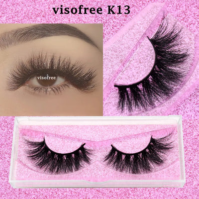 Premium VisoFree Handmade Mink Eyelashes M58 K13