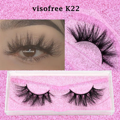 Premium VisoFree Handmade Mink Eyelashes M58 K22