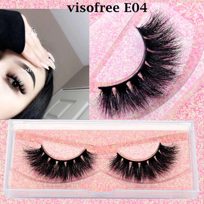 Premium VisoFree Handmade Mink Eyelashes M58 E04