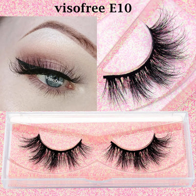 Premium VisoFree Handmade Mink Eyelashes M58 E10