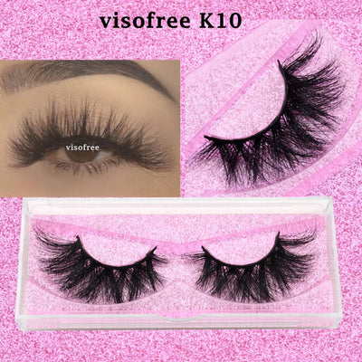 Premium VisoFree Handmade Mink Eyelashes M58 K10
