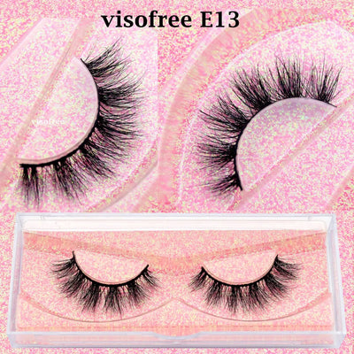 Premium VisoFree Handmade Mink Eyelashes M58 E13