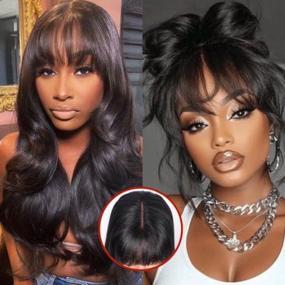 Layer Cut Wigs Put On Go Body Wave 13X5 Lace Front Wig