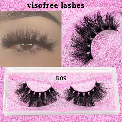Premium VisoFree Handmade Mink Eyelashes M58 K09