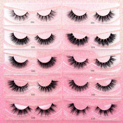 Premium VisoFree Handmade Mink Eyelashes M58
