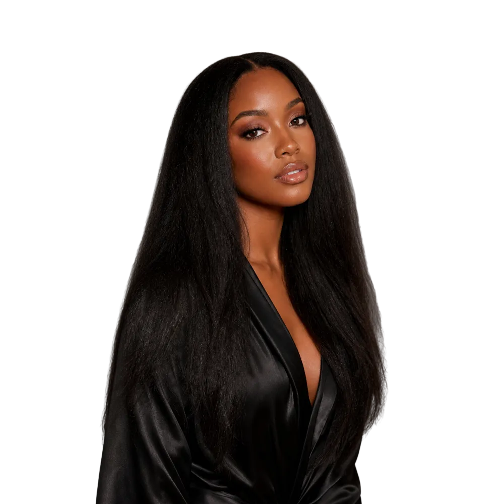 Raw Kinky Straight K Tip Hair Bundles Keratin Tipped Ends
